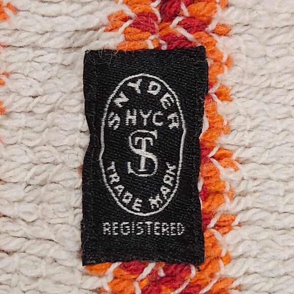 Todd Snyder Textured Stripe Cabana Shirt Mens M Orange White Knit Polo Portugal - Picture 3 of 10